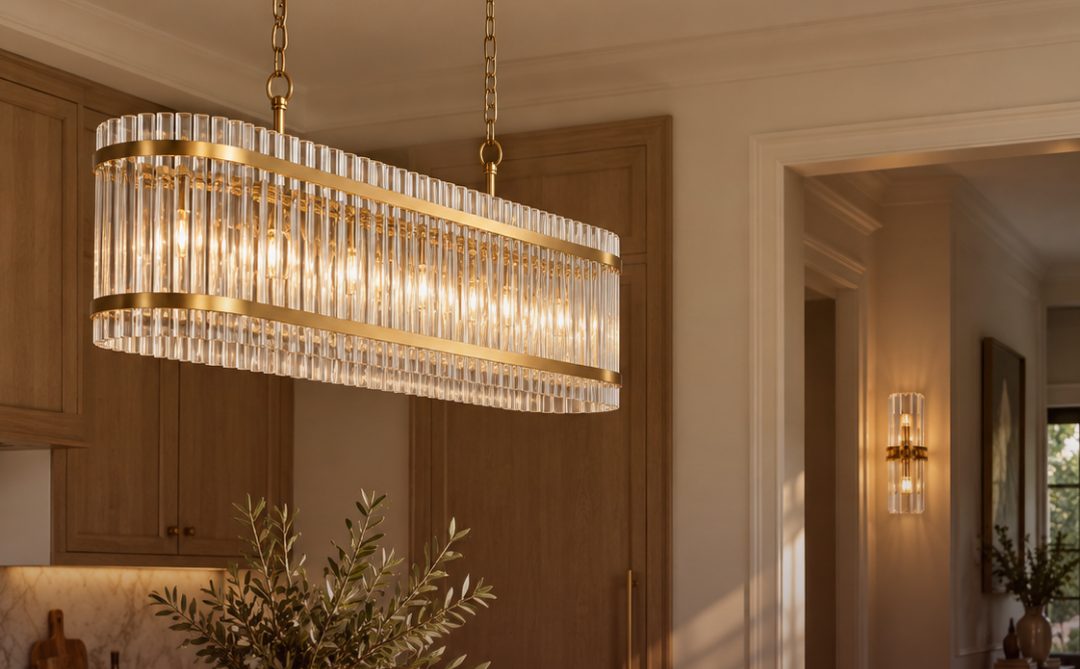 Kitchen Meets Hallway: Harlow Collection - Bar Light - Satin Brass with Ashton Collection - Wall Sconce - Antique Gold