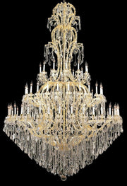 Maria Theresa Crystal Chandelier Royal 72 Light - GOLD