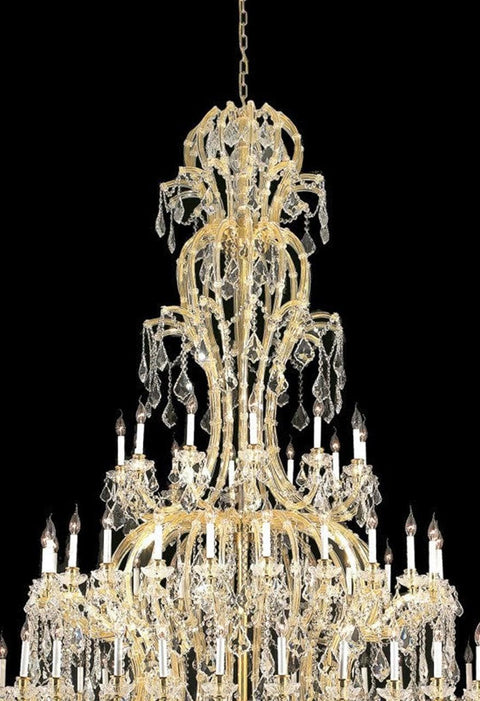 Maria Theresa Crystal Chandelier Royal 72 Light - GOLD