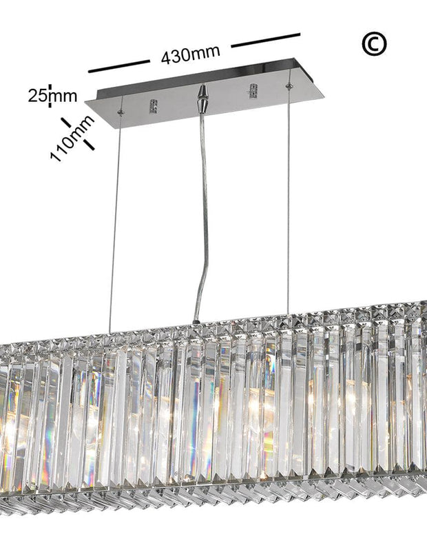 Modular Bar Light - 120cm - Designer Chandelier 