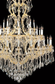 Maria Theresa Crystal Chandelier Royal 48 Light - GOLD