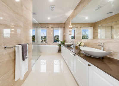Luxury Crystal Chandeliers for your Bathroom? Yes please!