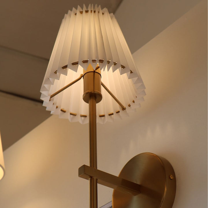 Grayson Collection - Wall Light - Satin Brass