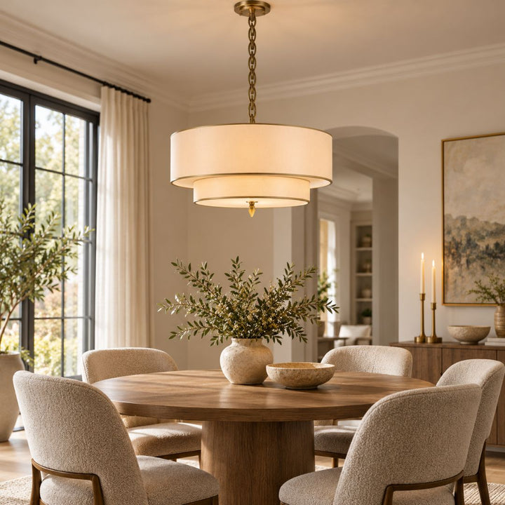 Norwalk Collection - Antique Brass Chandelier