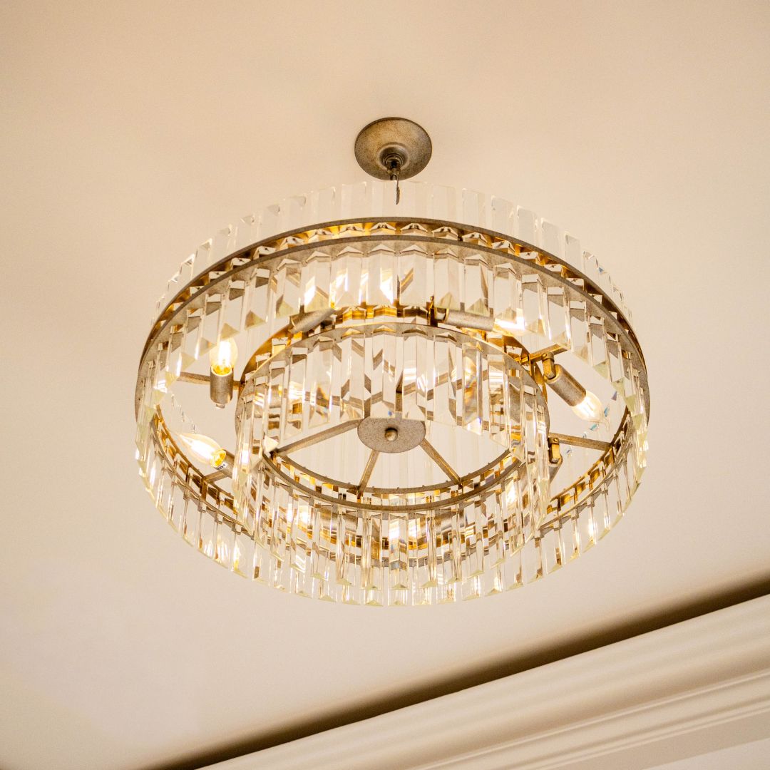 Ashton Collection - 68cm Chandelier - Champagne Finish