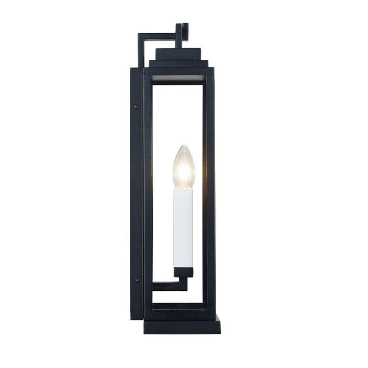 Atlas Collection - 2 Light - Wall Sconce - Matte Black - H:48cm