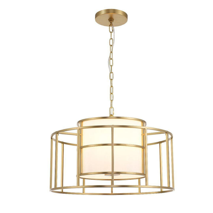 Dixon Collection - Chandelier - Satin Brass - W:64cm