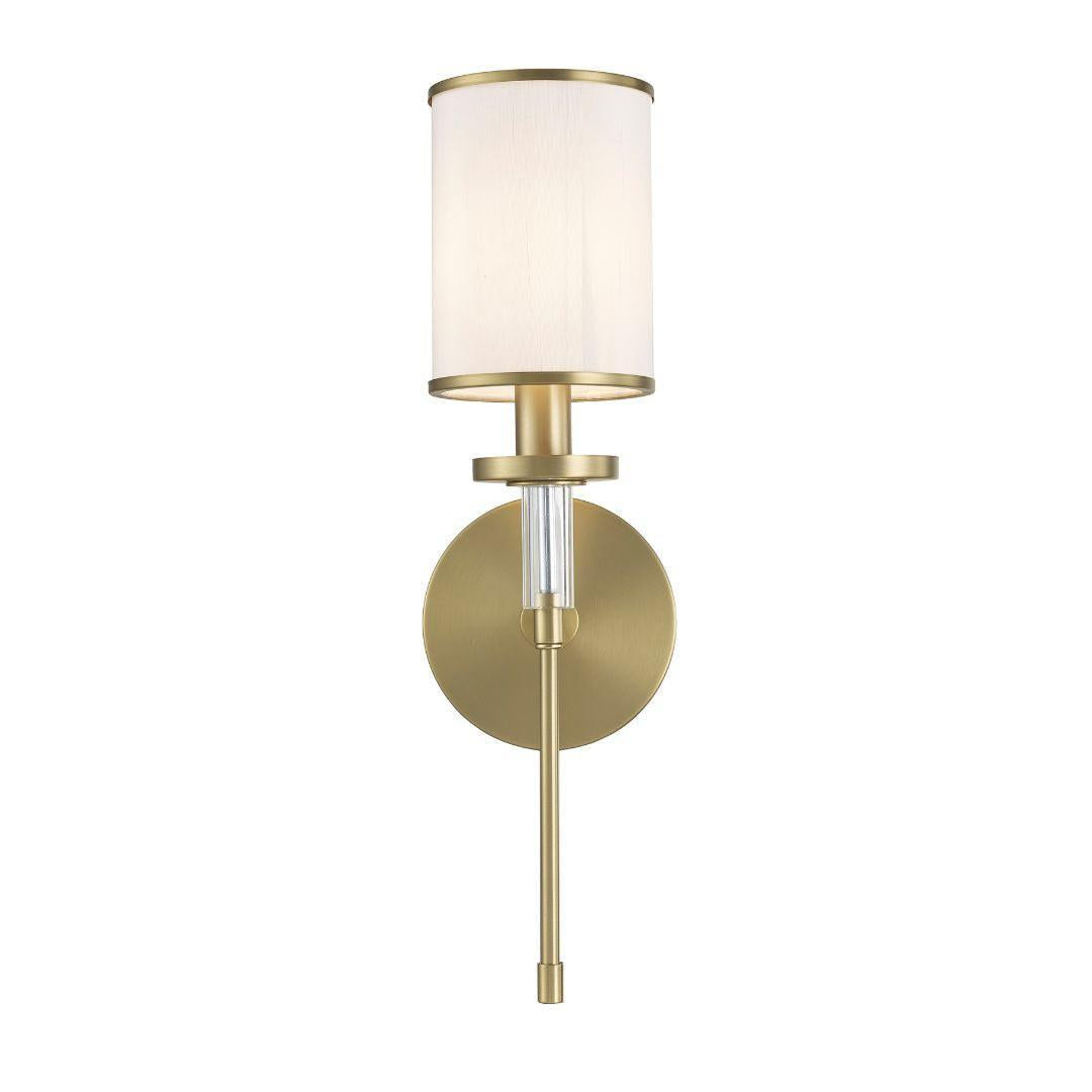 Hollis Collection Wall Sconce - Single Light - Vibrant Gold