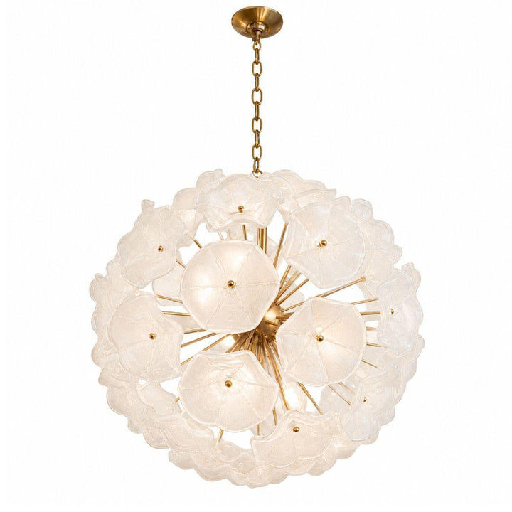 Marselle 9 Lights Pendant - White