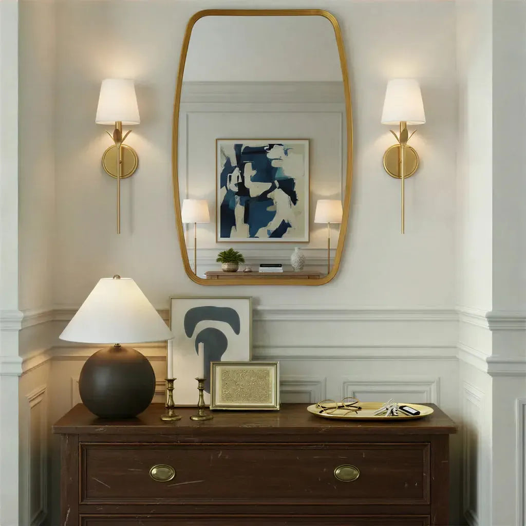 Florentine Collection - 1 Light Wall Sconce - Antique Gold - Designer Chandelier Australia