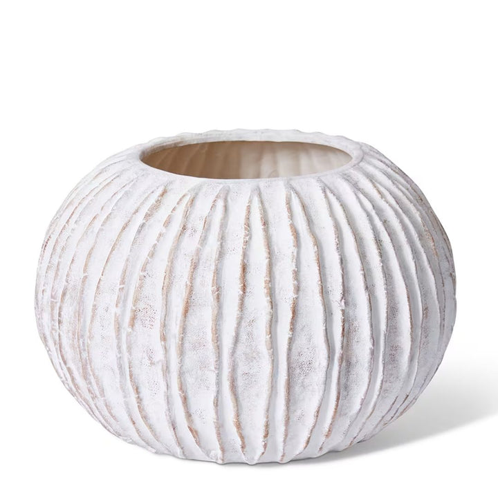 Adelina Vase White