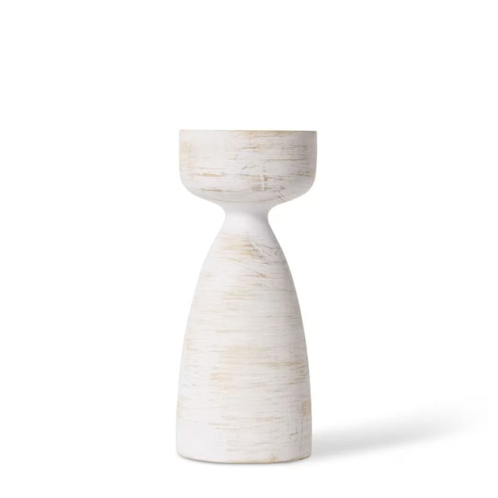 Amari Candle Holder Whitewash