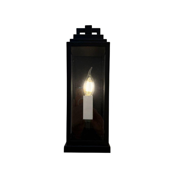Atlas Collection - 1 Light - Wall Sconce - Matte Black - H:35.5cm