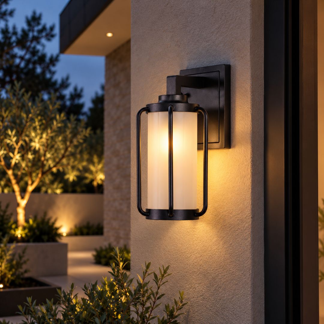After Dark Collection - Arc - Outdoor Wall Light
