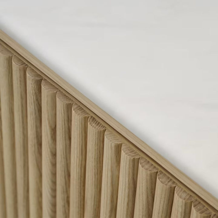 Ares TV Unit Natural & White Marble