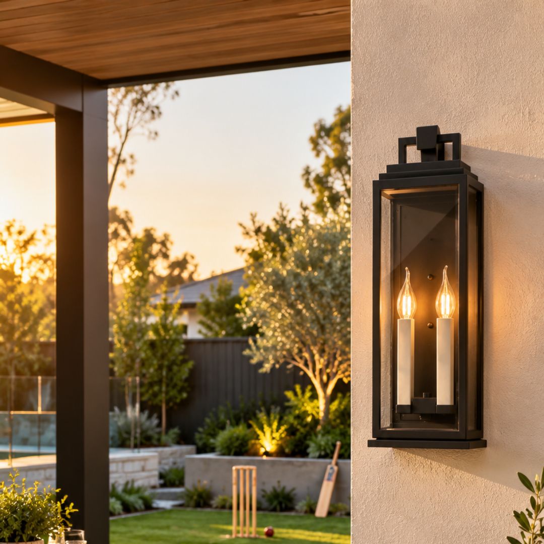 Atlas Collection - 4 Light - Wall Sconce - Matte Black - H:57.3cm