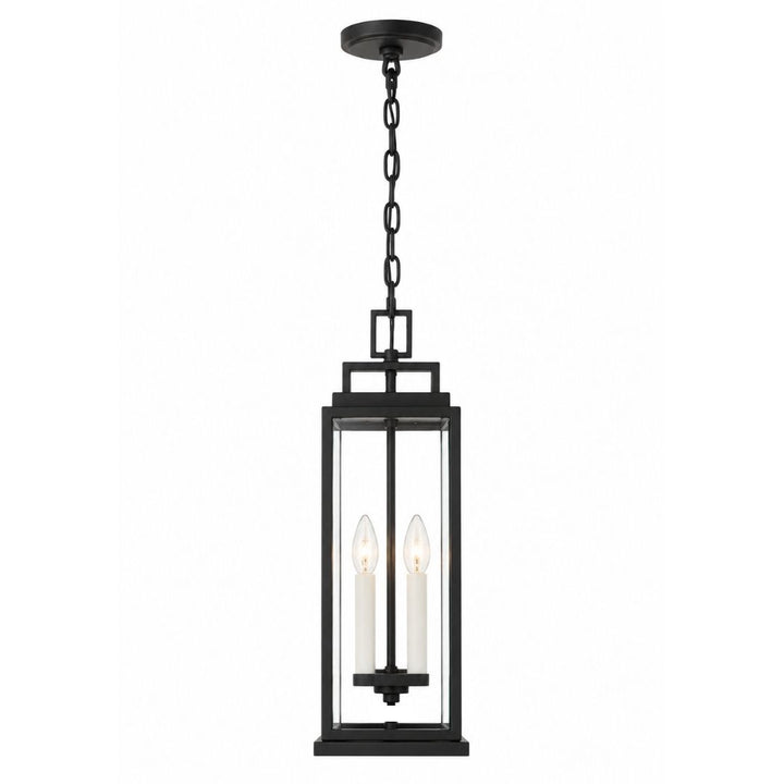 Atlas Collection - 4 Light - Chandelier - Matte Black - W:16.5cm