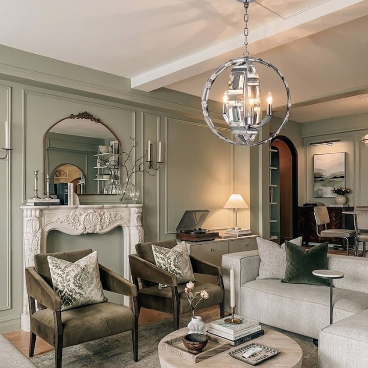 Aurora NewYork Orb - 4 Light - Chrome