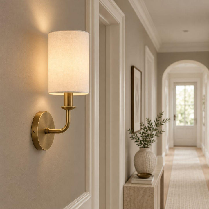Bleecker Collection - Wall Sconce - Aged Brass