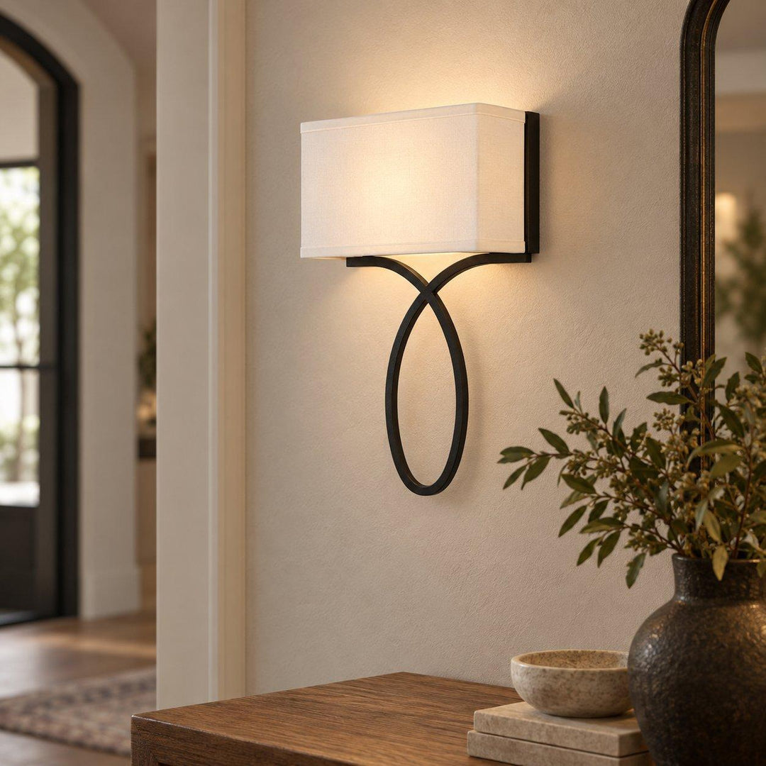Brielle Collection - Wall Light - Matte Black