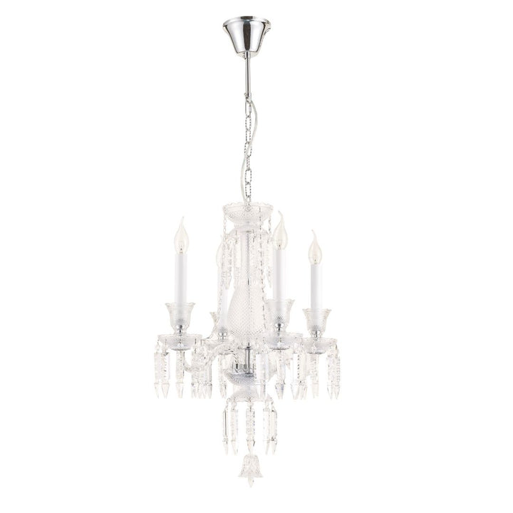 Buckingham Chandelier - 4 ARM - Chrome