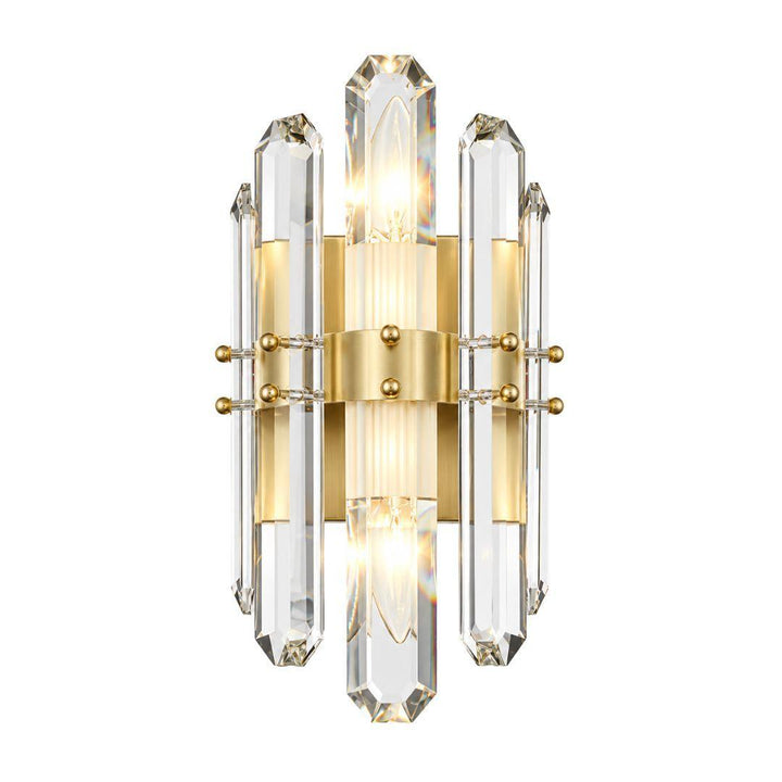 Capri Collection - Aged Brass Wall Sconce