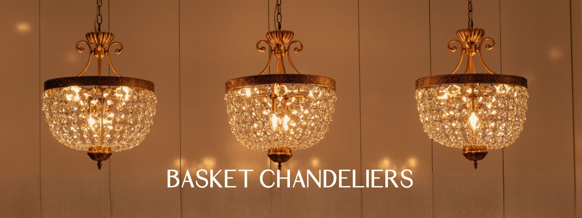 Basket Chandeliers