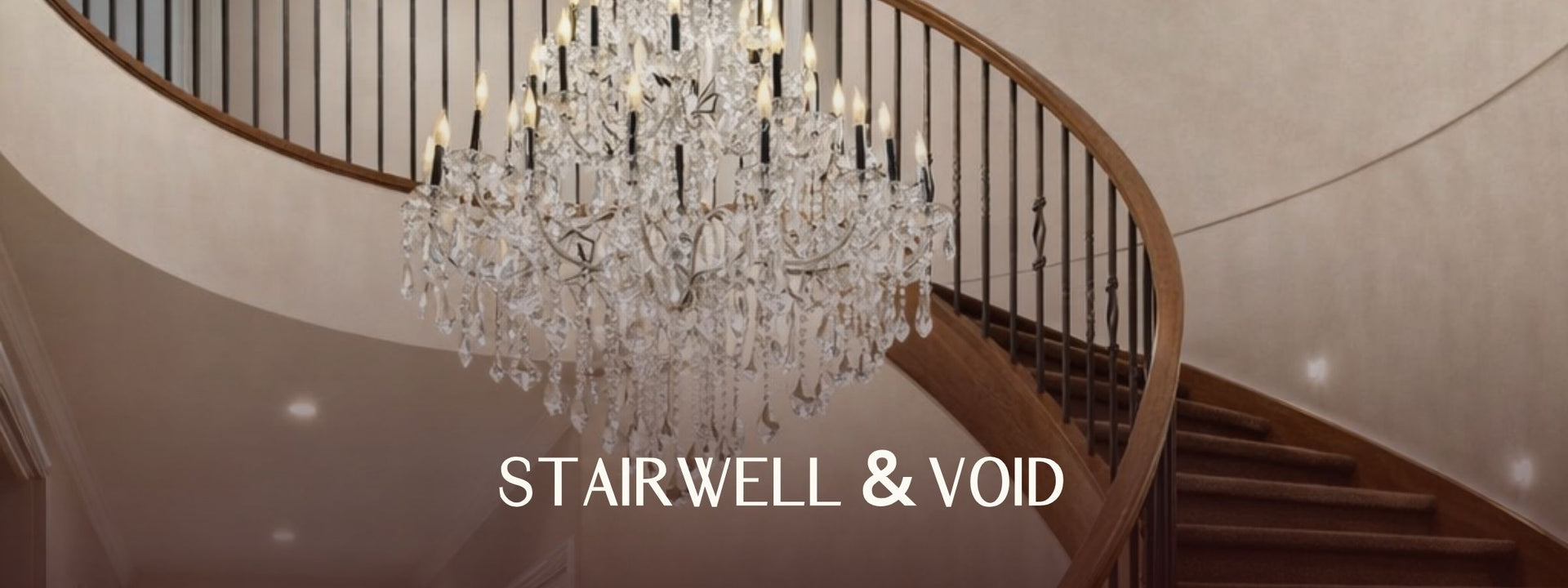 Void / Stairwell Chandeliers