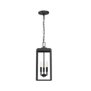 Capsule Collection - 3 Light - Chandelier - Matte Black - H:47.6