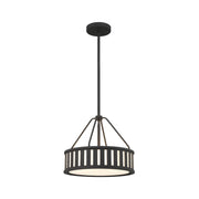 Kirby Collection - Chandelier - Matte Black Frame - W:39cm