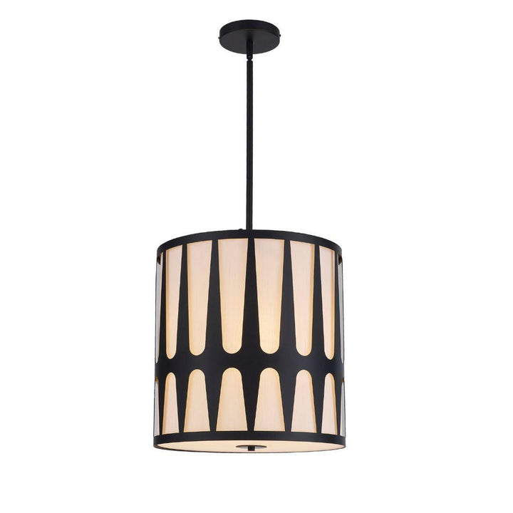 Shyla Collection - Pendant - Matte Black - W:43cm