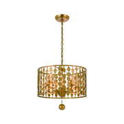 Zucca Collection - Gold Pendant - W:46cm