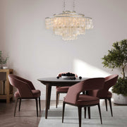 Gigi Collection - Chandelier - Antique Silver - W:76cm