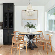 Gigi Collection - Basket Chandelier - Dark Bronze