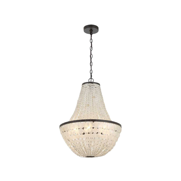 Gigi Collection - Basket Chandelier - Dark Bronze