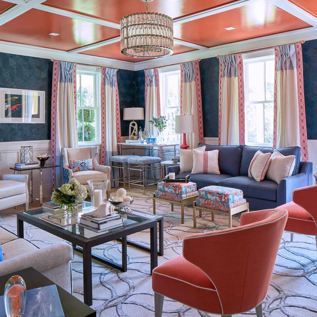 Luna Collection - 6 Lights Chandelier - Polished Nickel