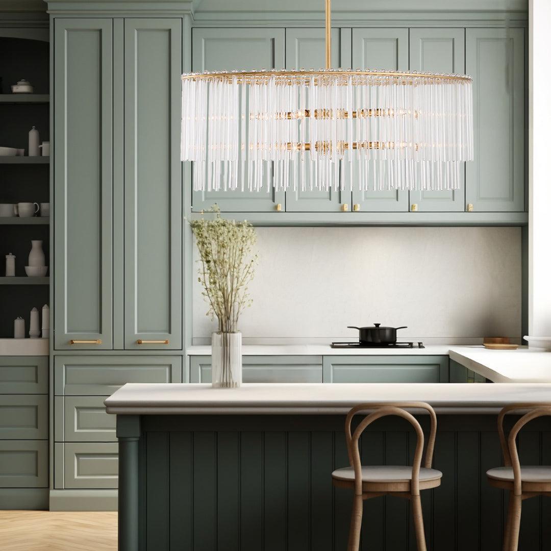 Cameron Collection - 8 Lights Gold Chandelier - Designer Chandelier Australia