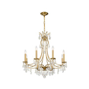 Dakota Collection - 8 Lights Chandelier - Gold