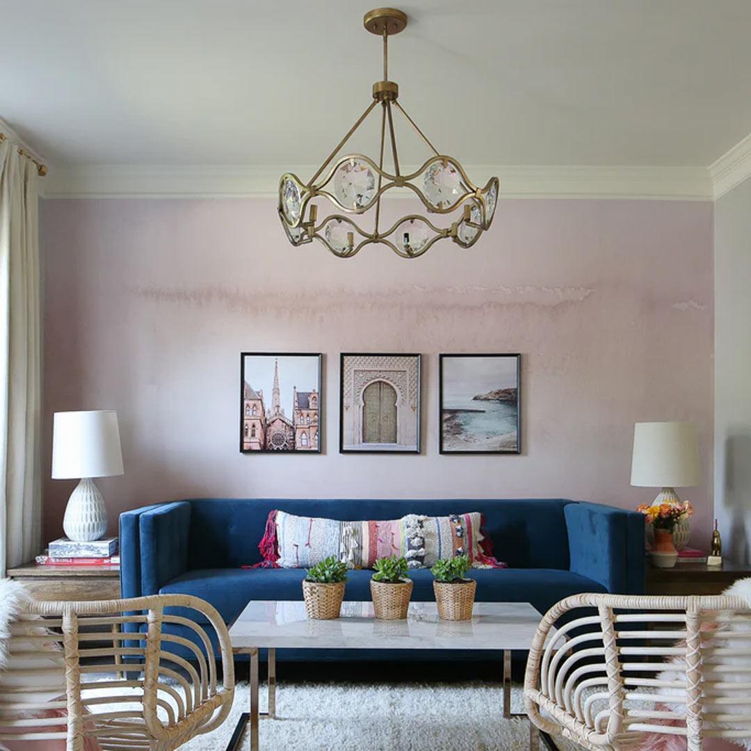 Madison Collection - 8 Lights Chandelier - Antique Gold