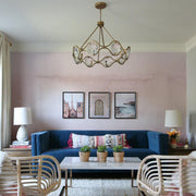 Madison Collection - 8 Lights Chandelier - Antique Gold