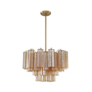 Odelle Collection - Ring Chandelier - Satin Brass - W:56cm
