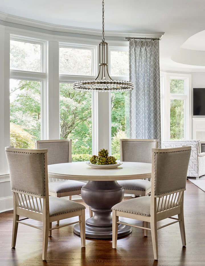 Farris Collection - Aged Brass Chandelier - 12 Lights