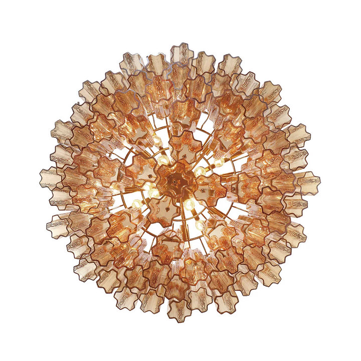 Odelle Collection - Ring Chandelier - Satin Brass - W:81cm