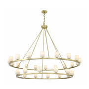 Hulton Collection - 30 Light Chandelier - Satin Brass