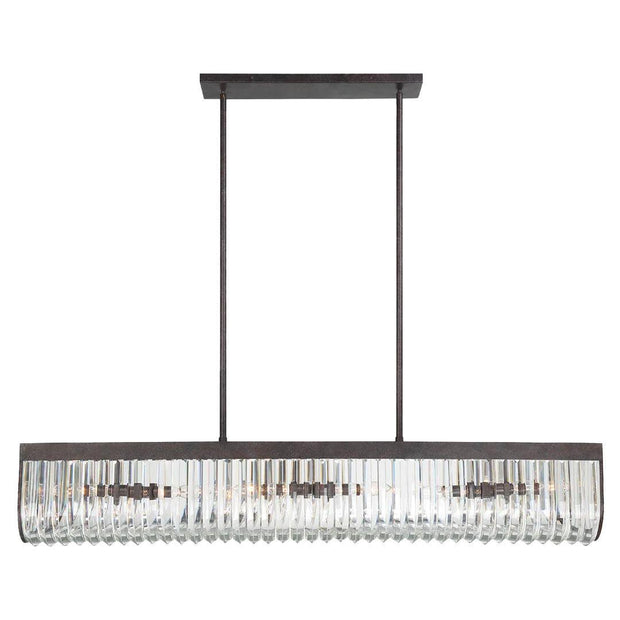 Clover Collection - Bar Light - Charcoal Bronze