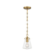 Baxter Collection - Single Light Pendant - Satin Brass - W:15cm