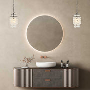 Gigi Collection - Pendant - Dark Bronze - W:18cm