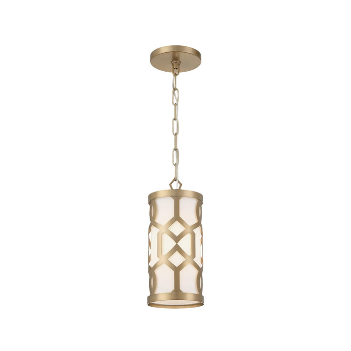Niles Collection - Pendant - Satin Brass - W:15.5cm
