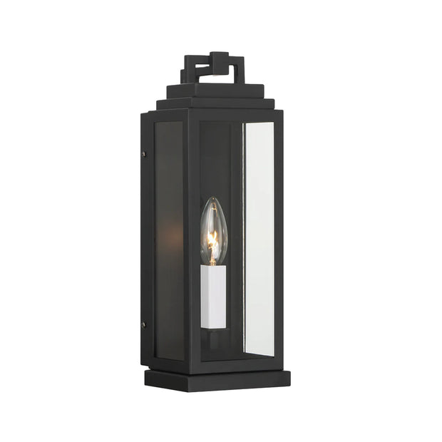 Atlas Collection - 1 Light - Wall Sconce - Matte Black - H:35.5cm