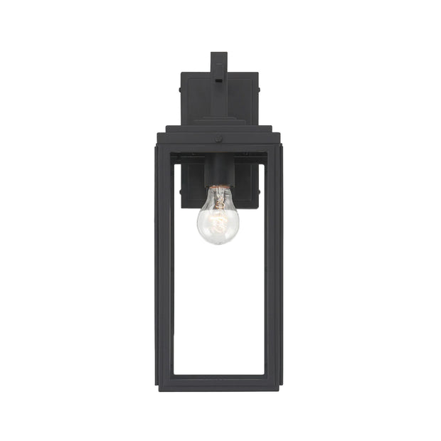 Capsule Collection - 1 Light - Wall Sconce - Matte Black - H:43.2cm